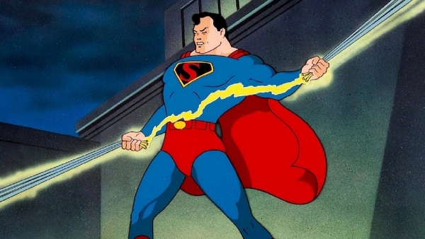 A primeira aparição de Superman em uma série de desenhos animados dos Estúdios Fleischer