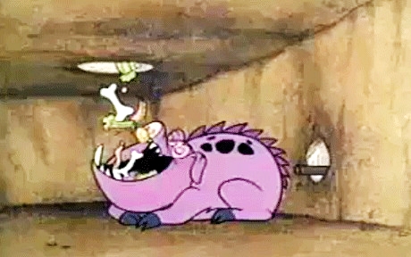 Os Flintstones e seus bichos